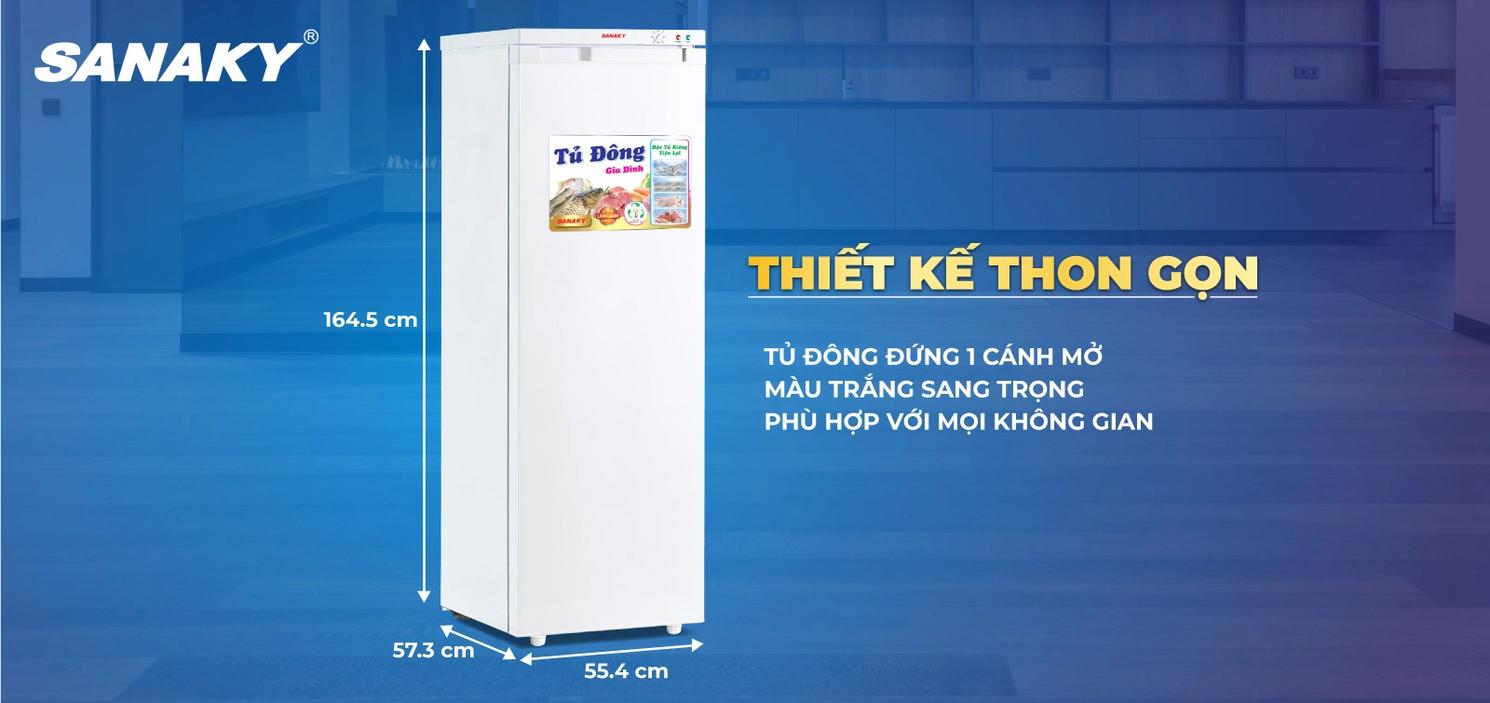 Lòng tủ HIPS kháng khuẩn, bề mặt dễ lau chùi.