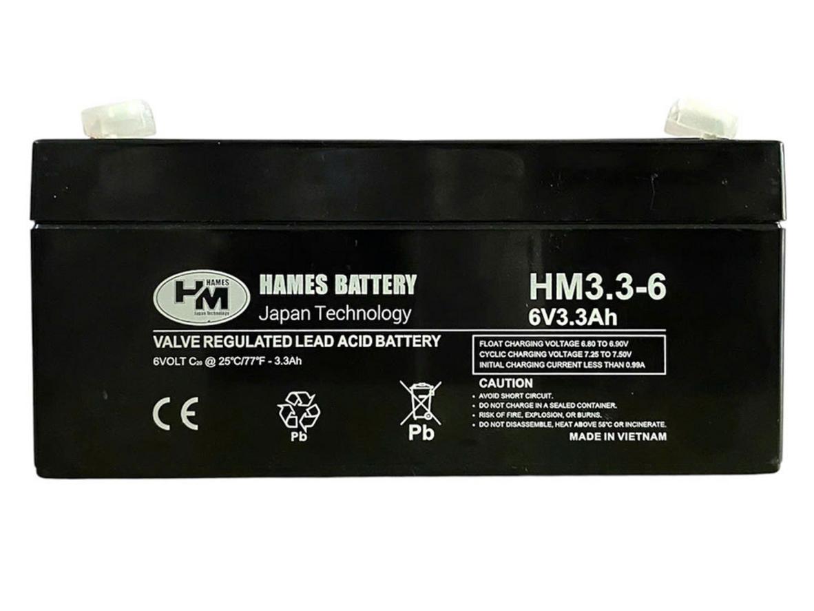 Hames HM3.3-6 — gọn nhẹ, an toàn, phù hợp cân điện tử và UPS nhỏ.