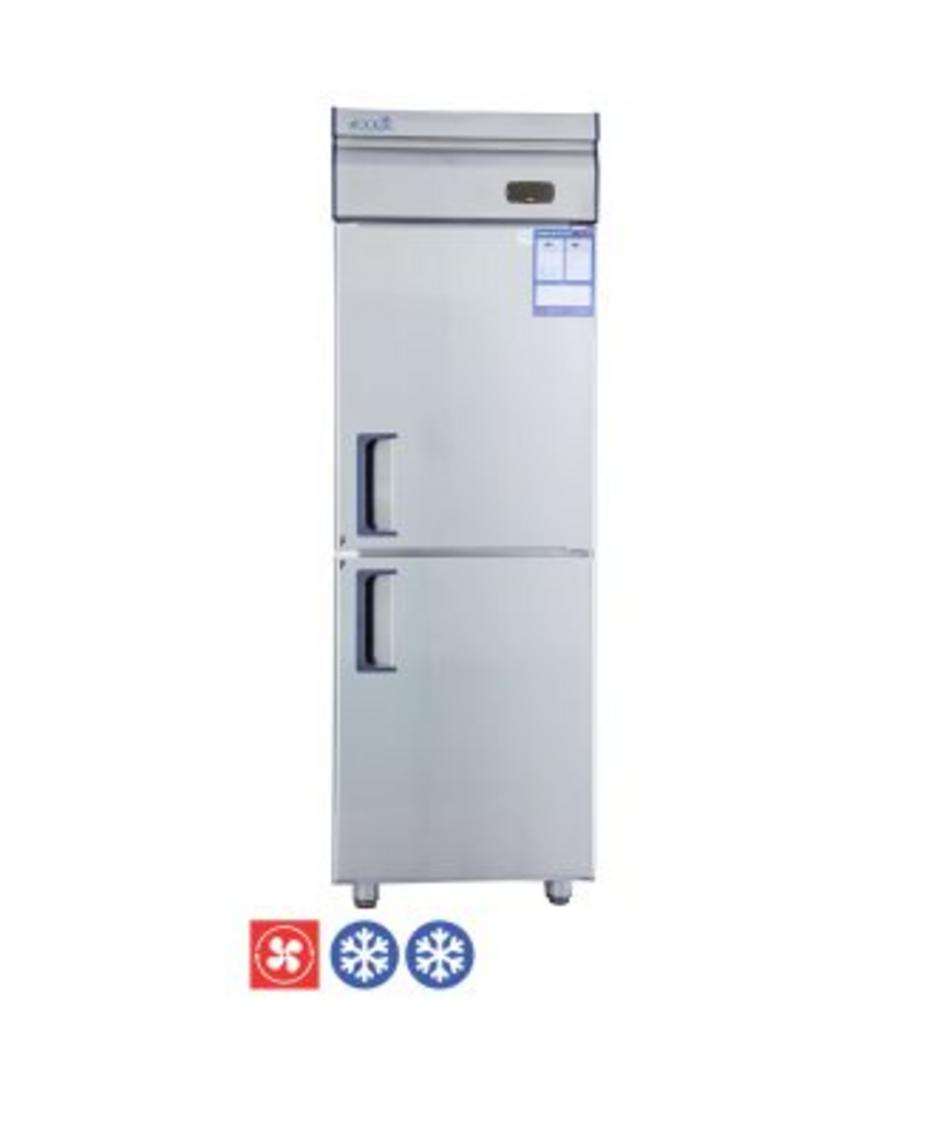 Tủ đông Happys HWI-25CF (500L) — làm lạnh đều, vỏ inox dễ vệ sinh.