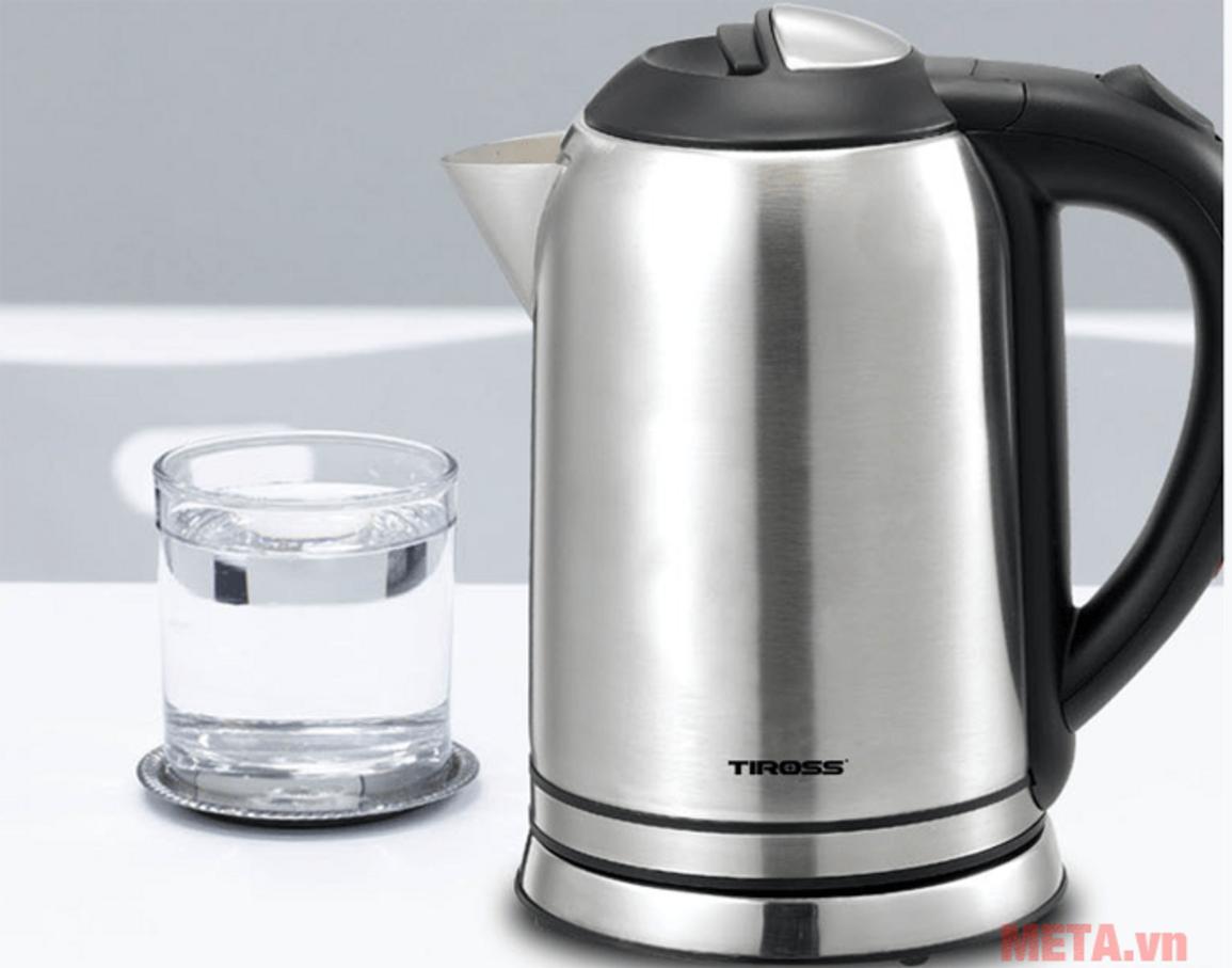 Ruột Inox SUS 304 — an toàn thực phẩm, dễ vệ sinh.