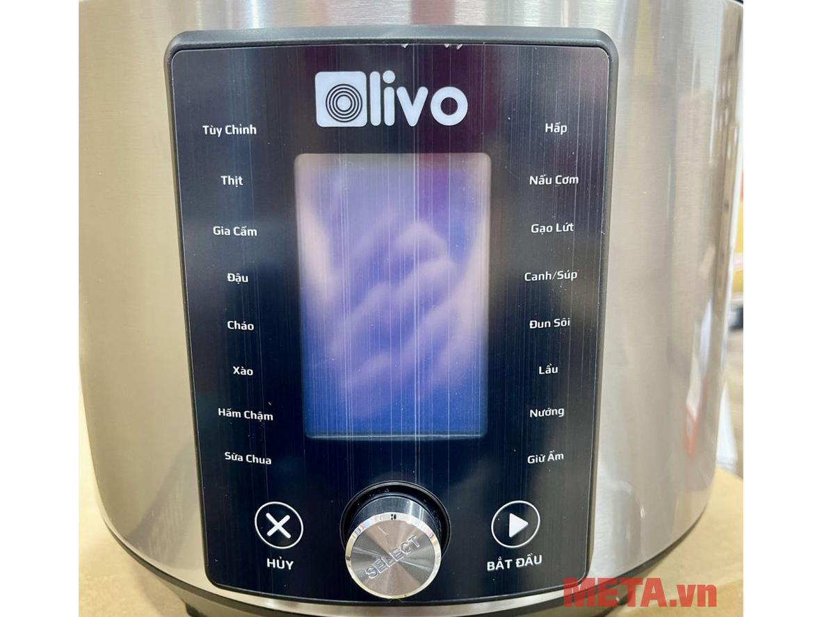 Lòng nồi INOX 304 an toàn và dễ vệ sinh.