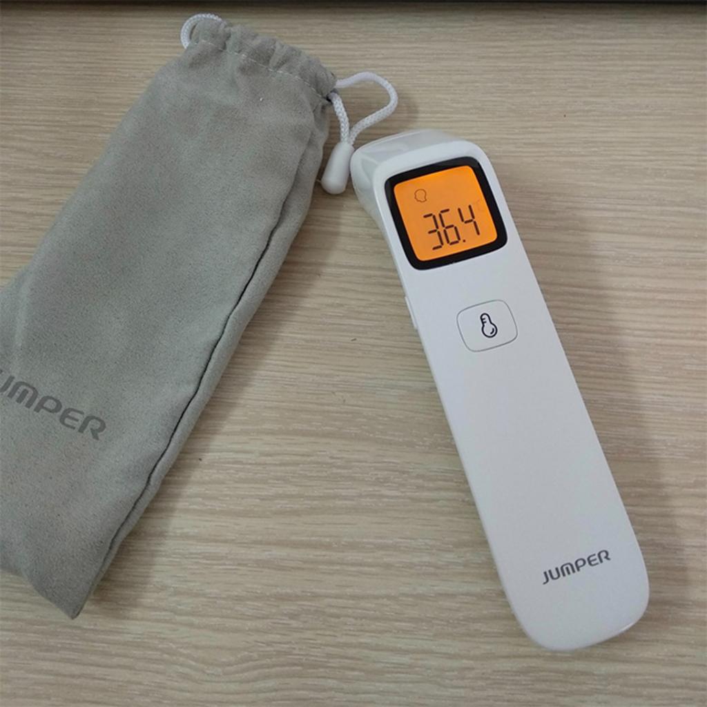Nhiệt kế Jumper JPD-FR203 — đo nhanh, không chạm, màn hình HD dễ đọc.