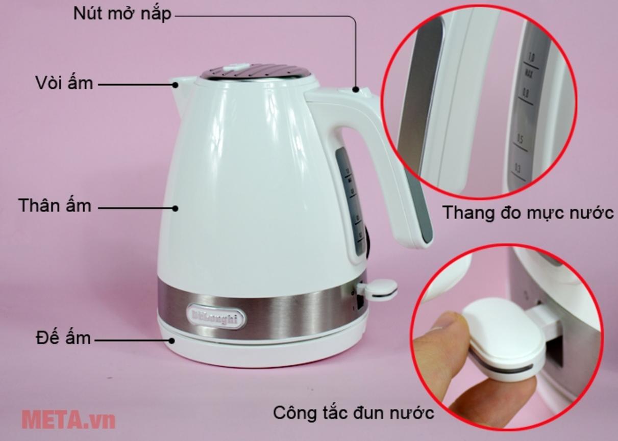 Đun nước nhanh với công suất 2000W