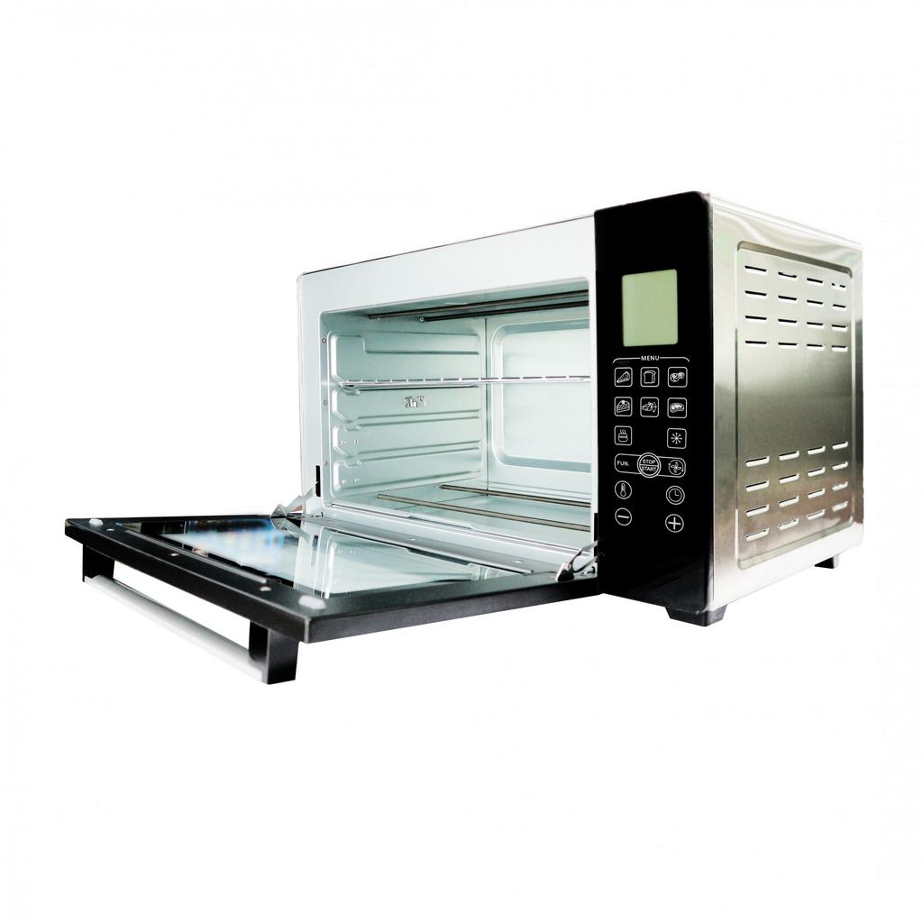 Khoang 50L + xiên quay, phù hợp gia đình 4–6 người.