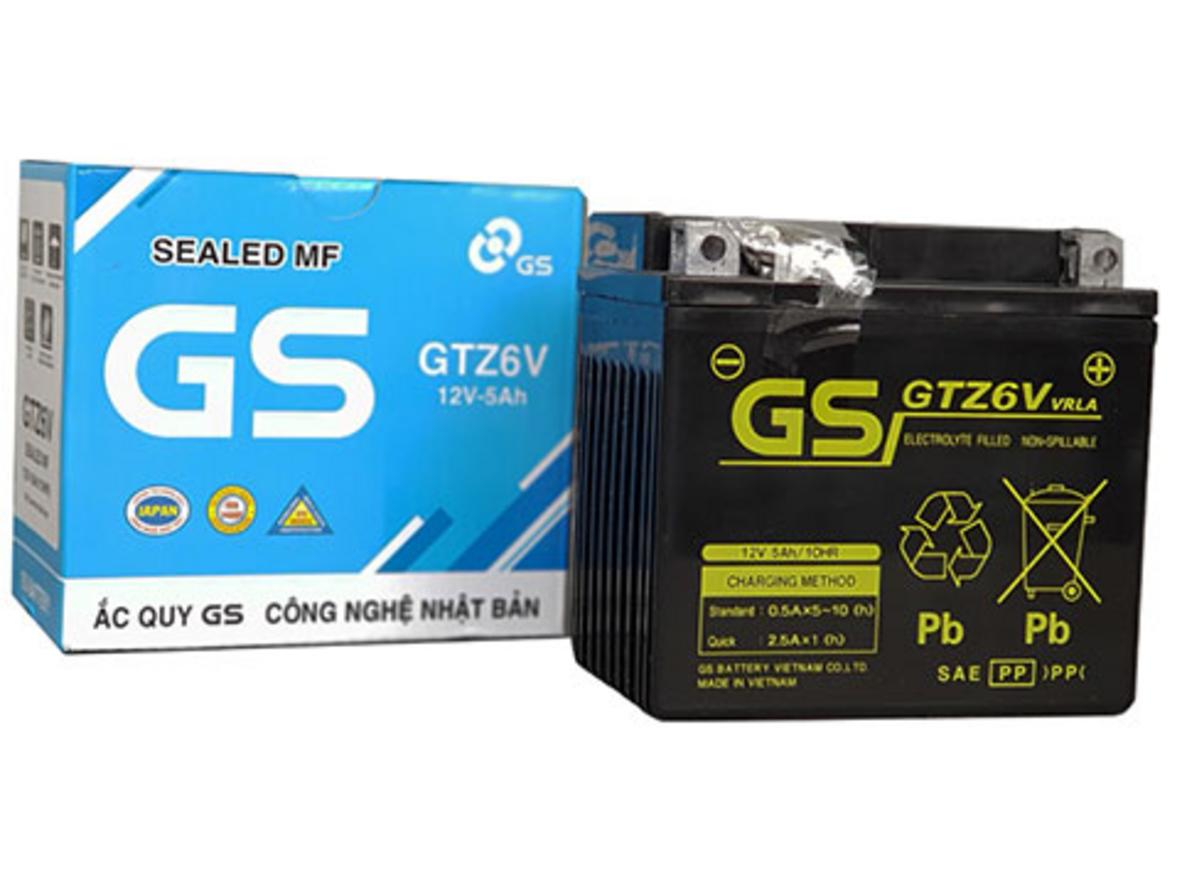 Cọc và nhãn ắc quy — minh họa khả năng cấp dòng cao.