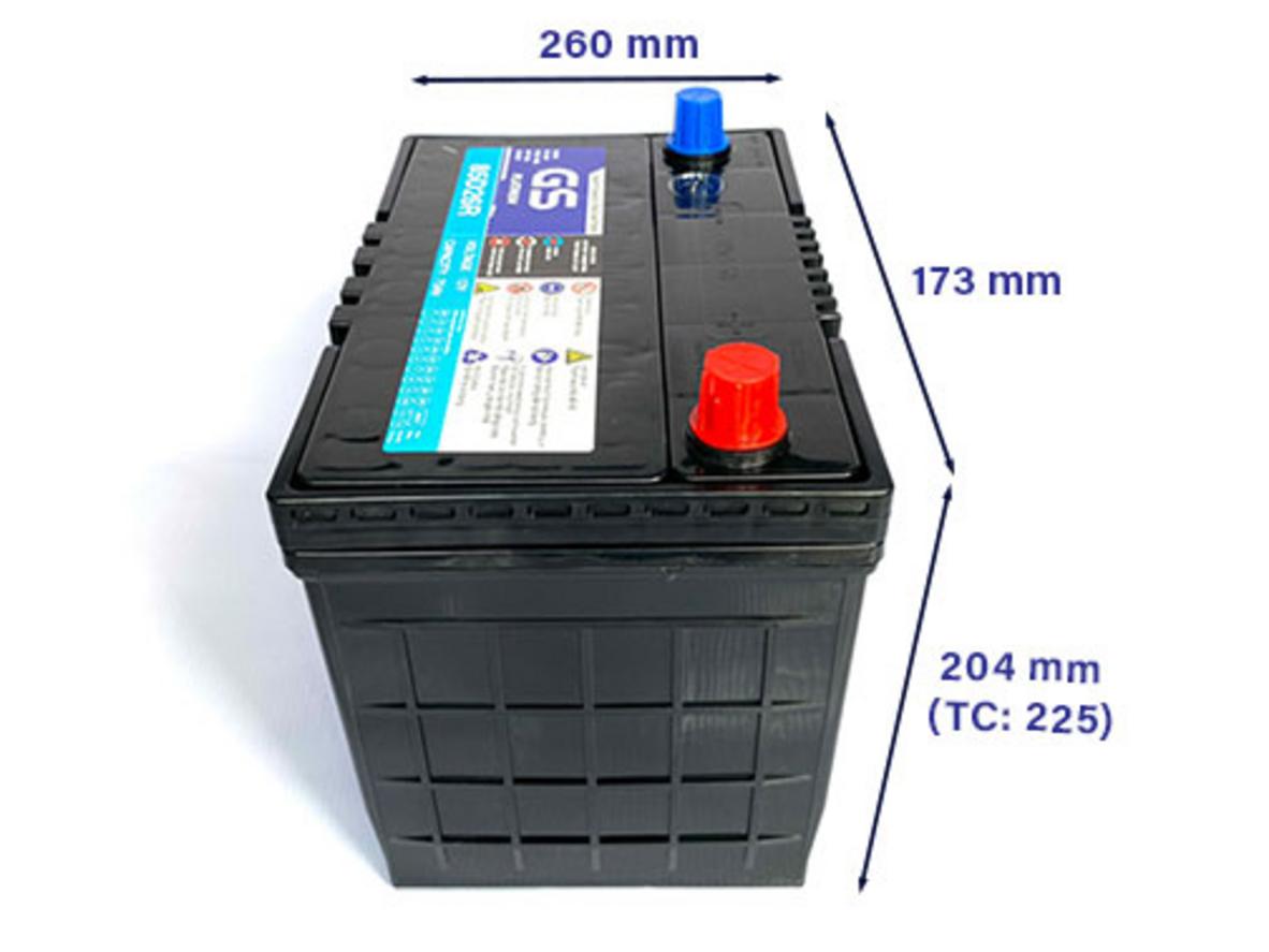 Khởi động mạnh — minh hoạ kết nối cọc phải trên xe phổ biến.