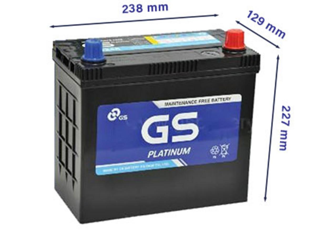 Khả năng khởi động mạnh của GS 46B24R — phù hợp cho xe đô thị.