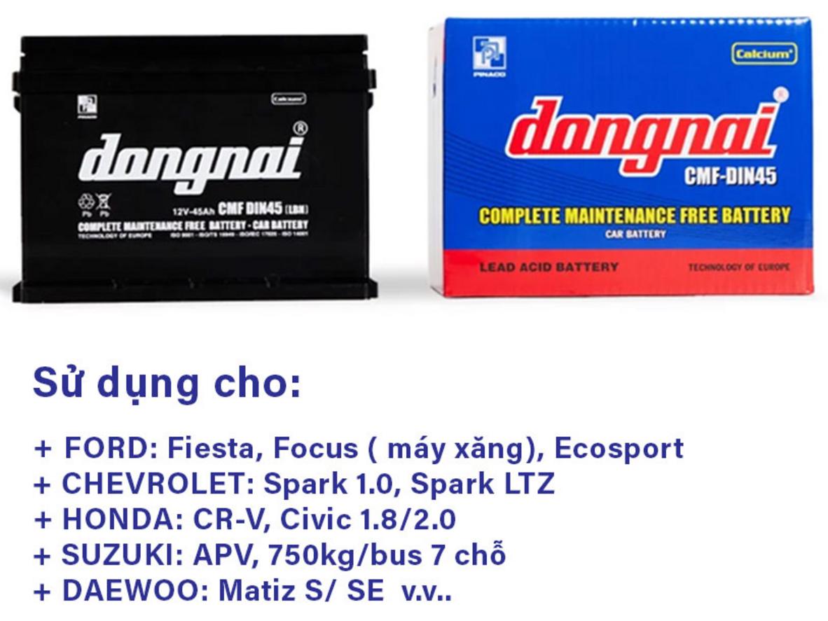 Kích thước DIN45 & vị trí cọc L — kiểm tra trước khi đặt hàng.