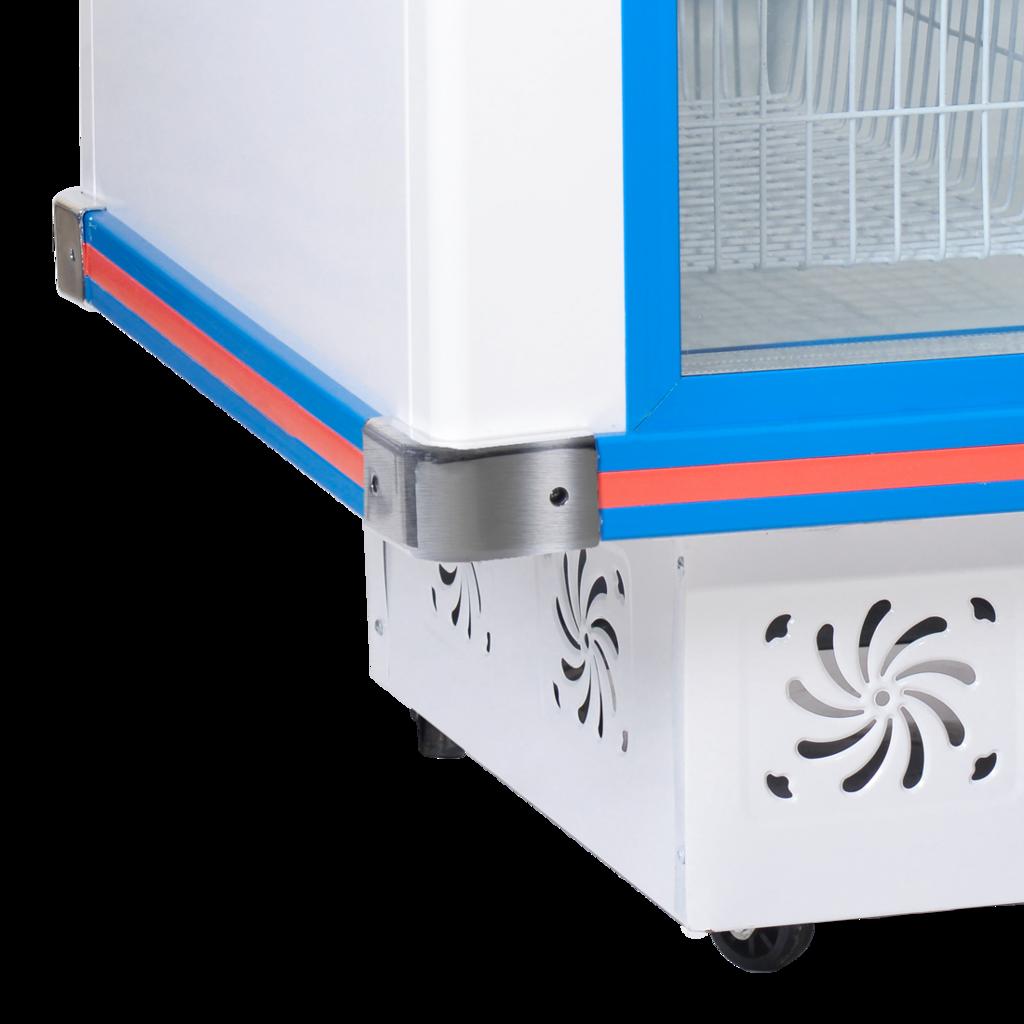 Kính Low‑E & sưởi kính: trưng bày rõ nét, ít đọng sương