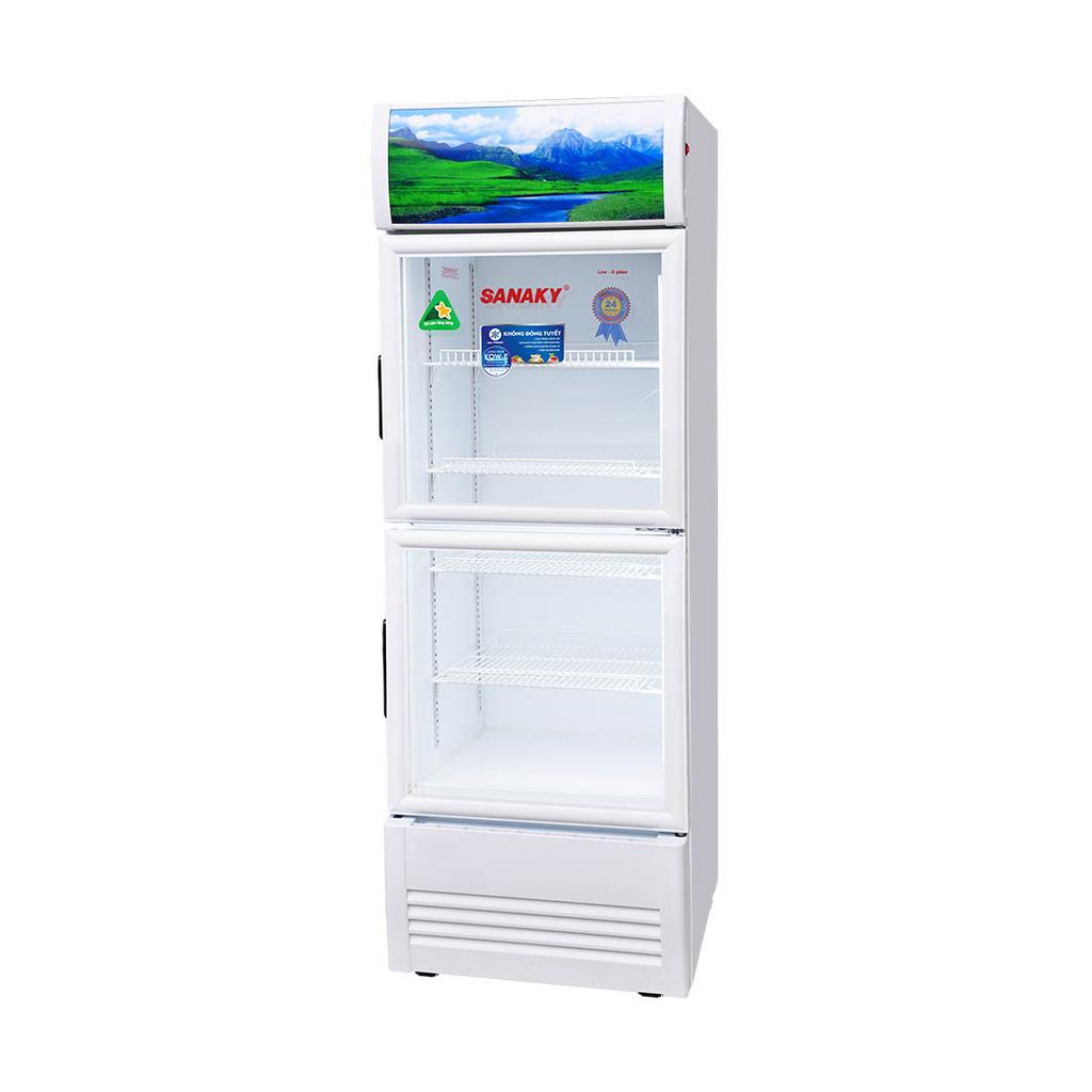 Low‑E + sưởi kính cho hiển thị sản phẩm luôn rõ nét.