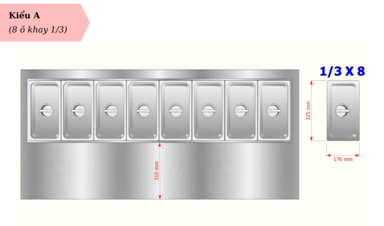 Hệ thống làm lạnh gián tiếp (quạt gió + ống đồng) phân bổ lạnh đều trong khoang.