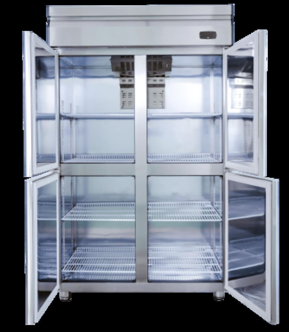 Dàn lạnh ống đồng + quạt đối lưu cho hiệu quả giữ lạnh đồng đều.