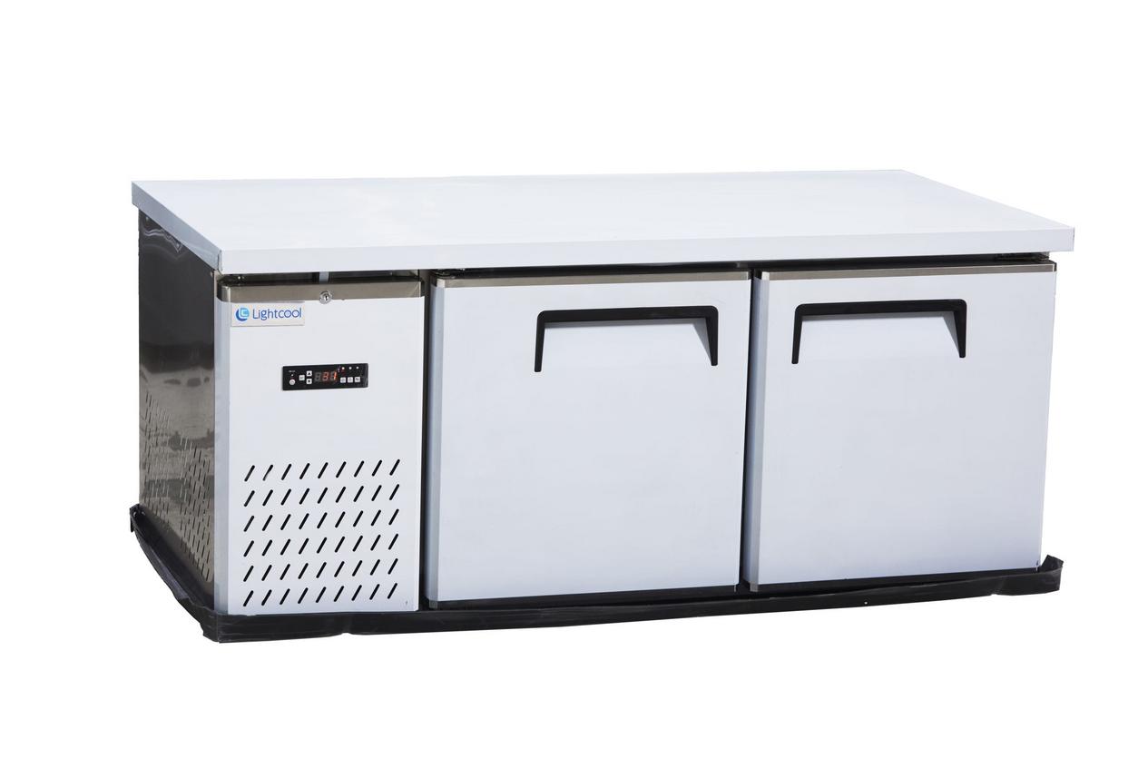 Dàn lạnh quạt gió và nhãn Gas R290 trên máy BL-1500