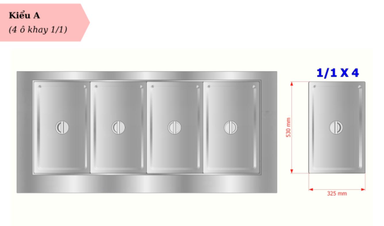 Dàn lạnh bằng đồng, làm lạnh trực tiếp giữ nhiệt ổn định.