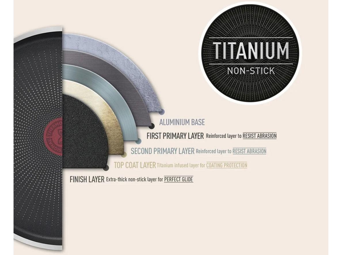 Lòng nồi phủ Titanium