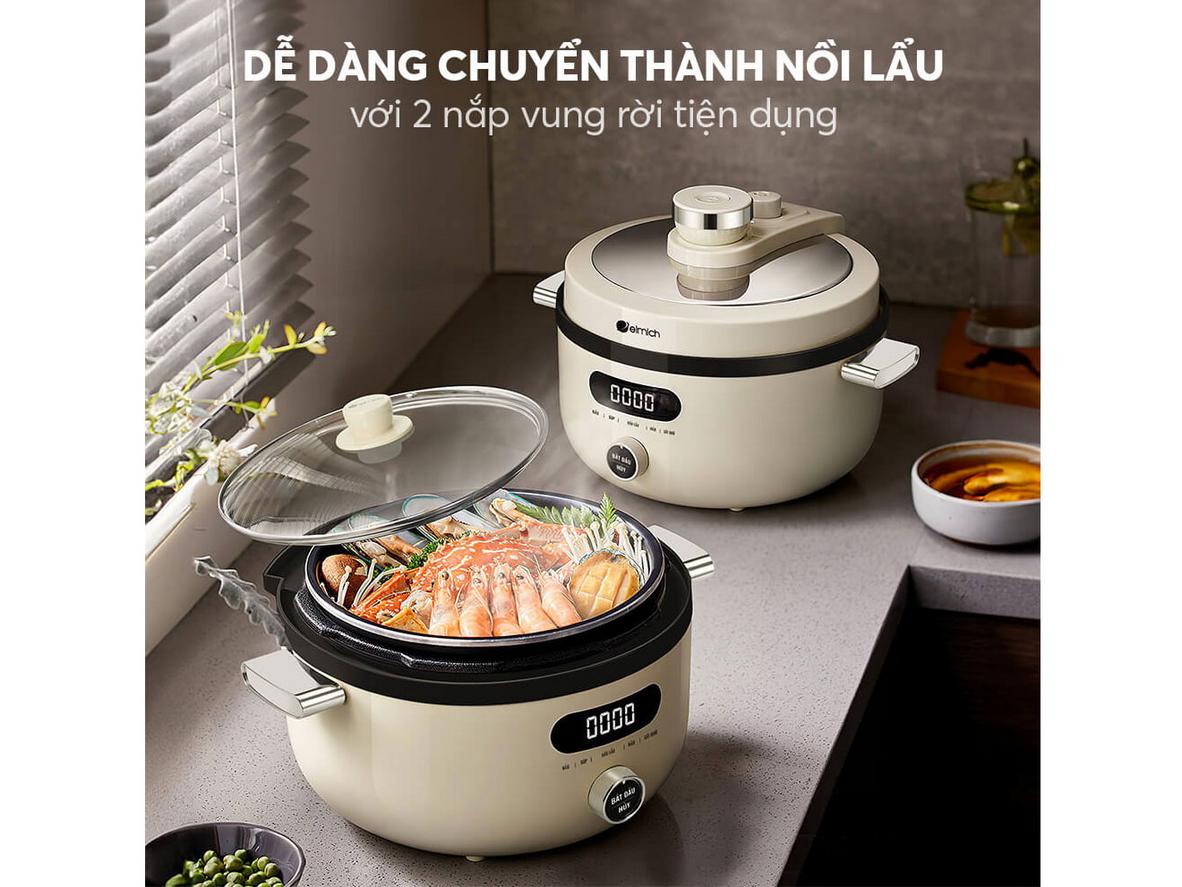 Lòng nồi 2 ngăn Elmich PCE-8576