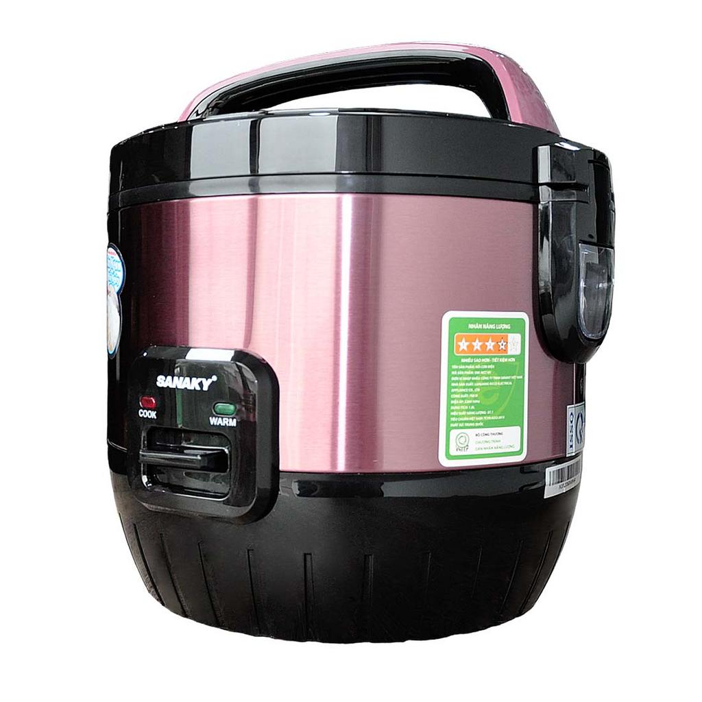 Lòng nồi dày 2.0mm phủ men chống dính — dễ vệ sinh, bền lâu.