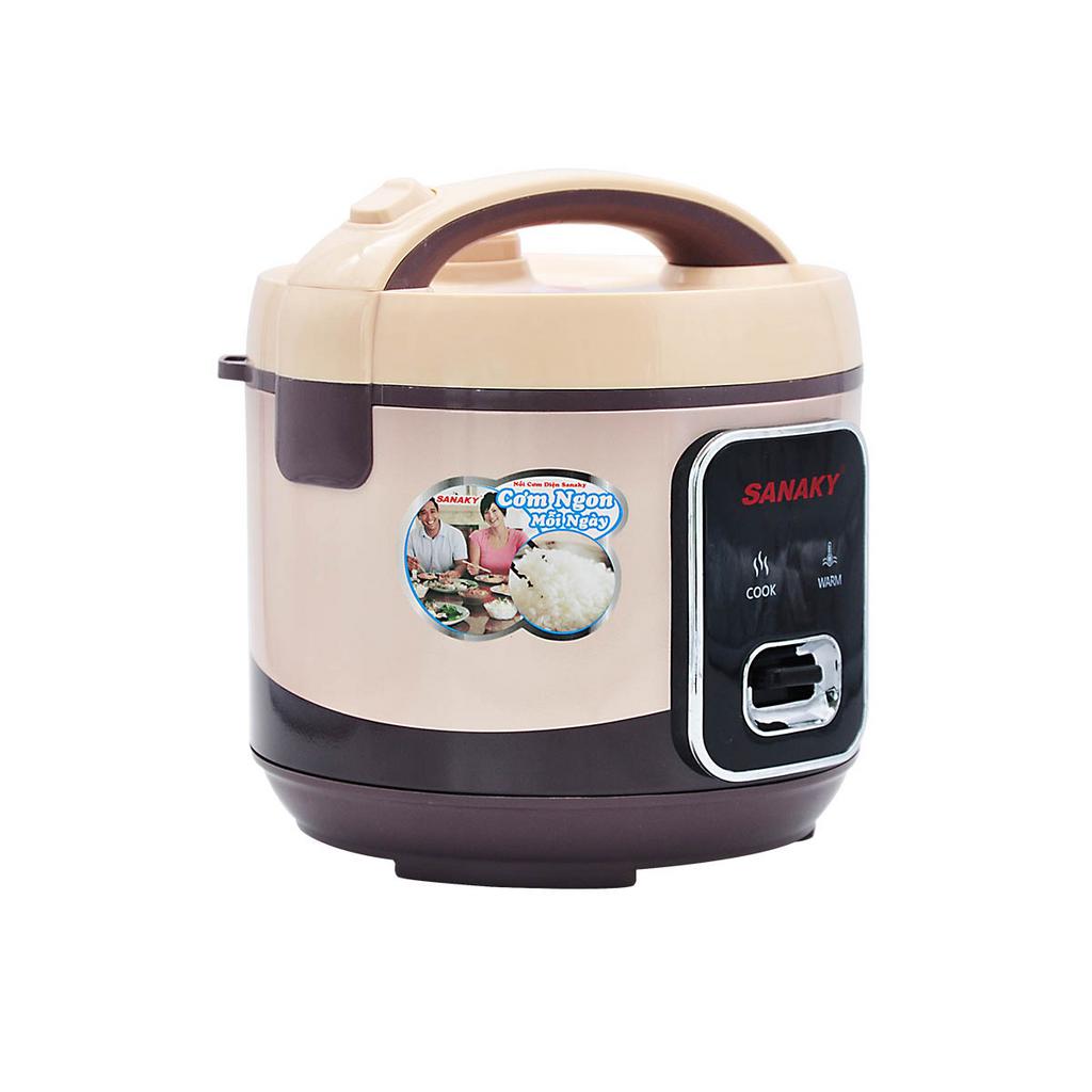 Lòng nồi 2mm phủ chống dính — lau sạch dễ dàng, ít bám cơm.