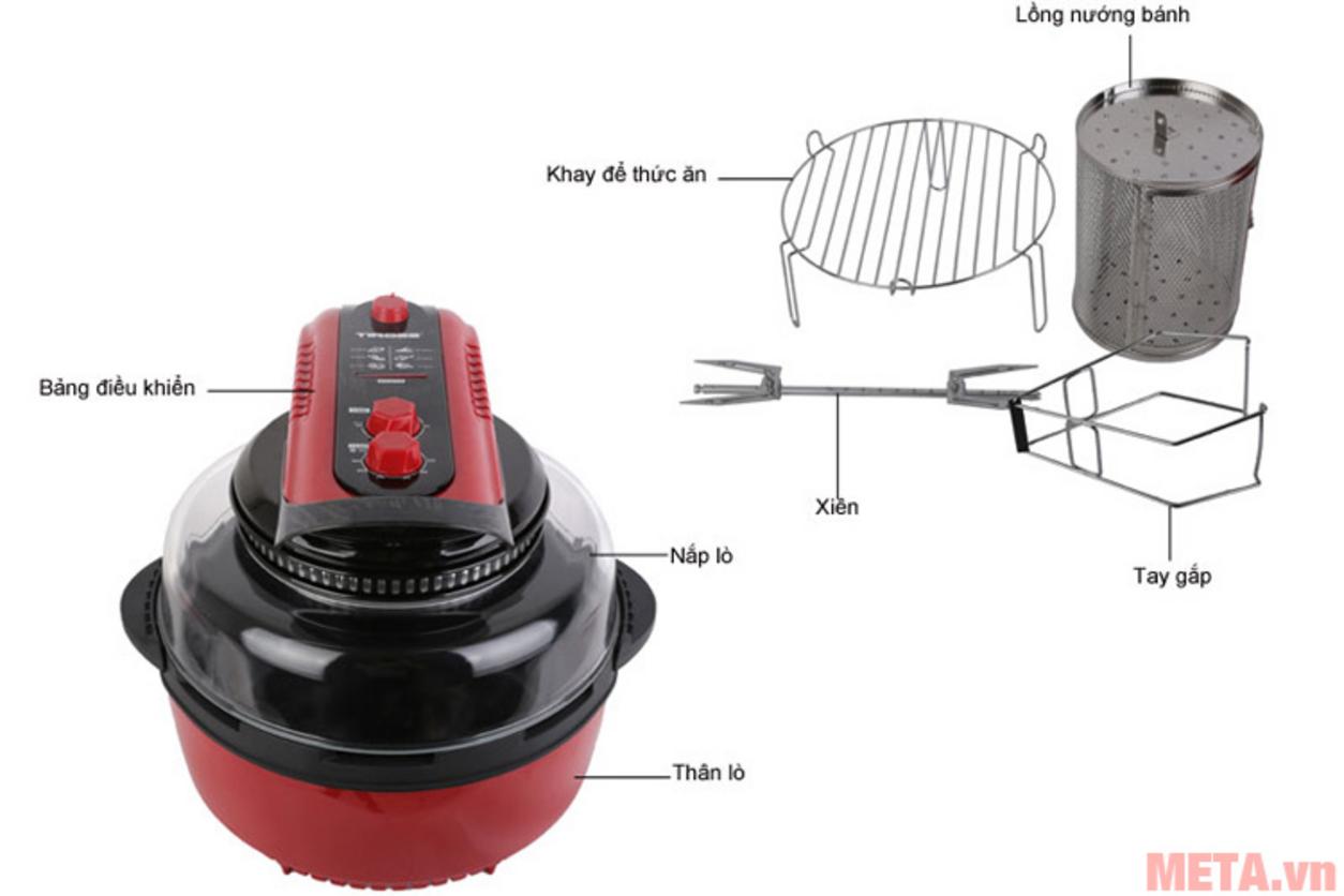 Lòng nồi 3 lớp chống dính Tiross TS903