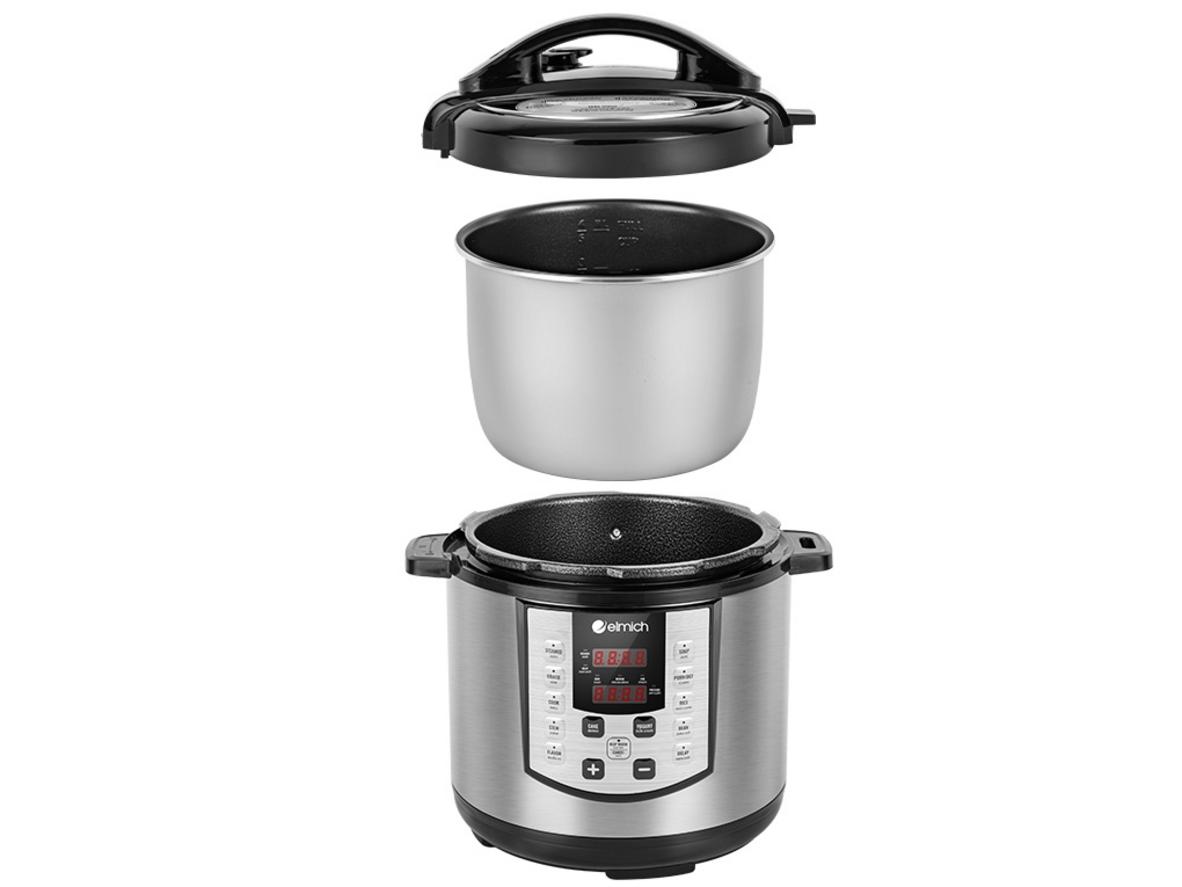 Lòng nồi 5 lớp dày 1.5mm, phủ chống dính Whitford