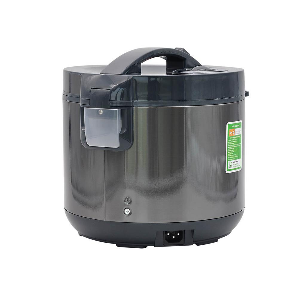 Lòng nồi hợp kim nhôm 1.6mm phủ chống dính - dễ lau rửa.