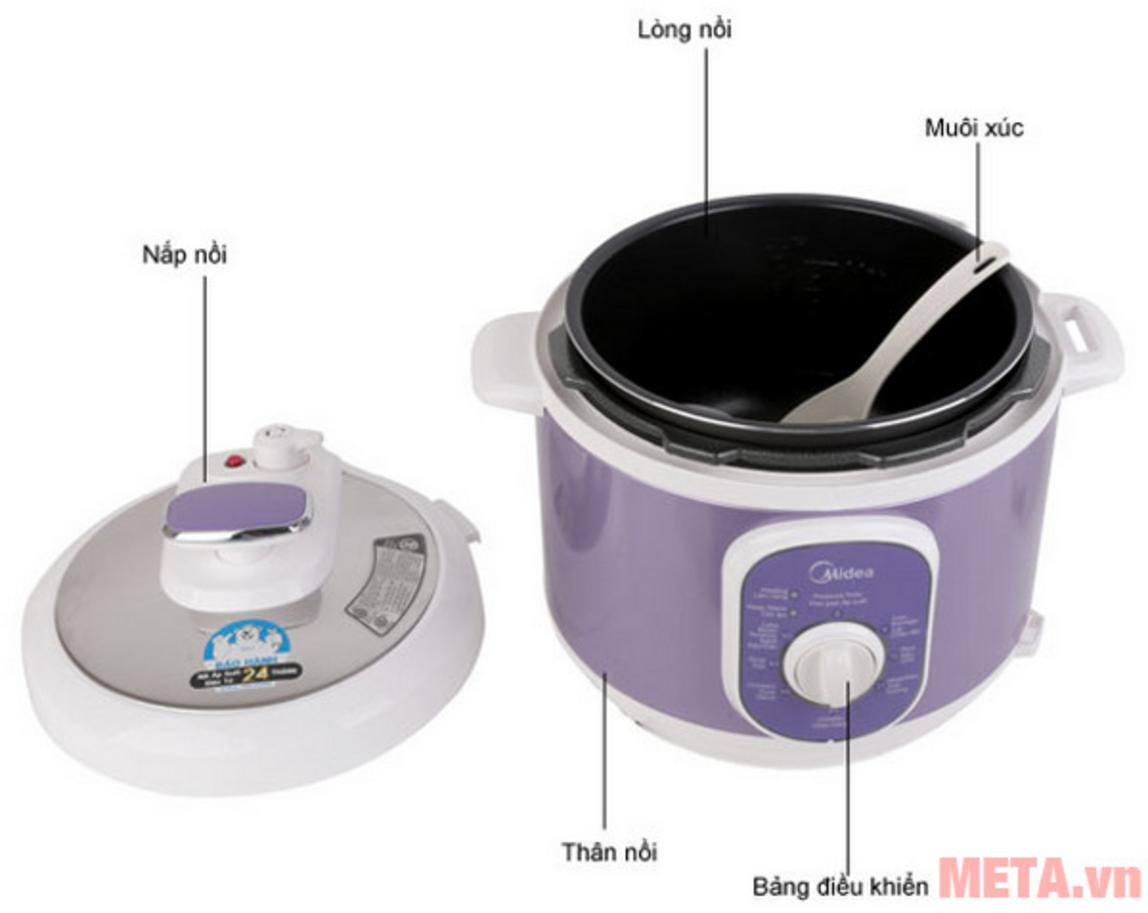 Lòng nồi phủ Whitford chống dính (1.5mm)