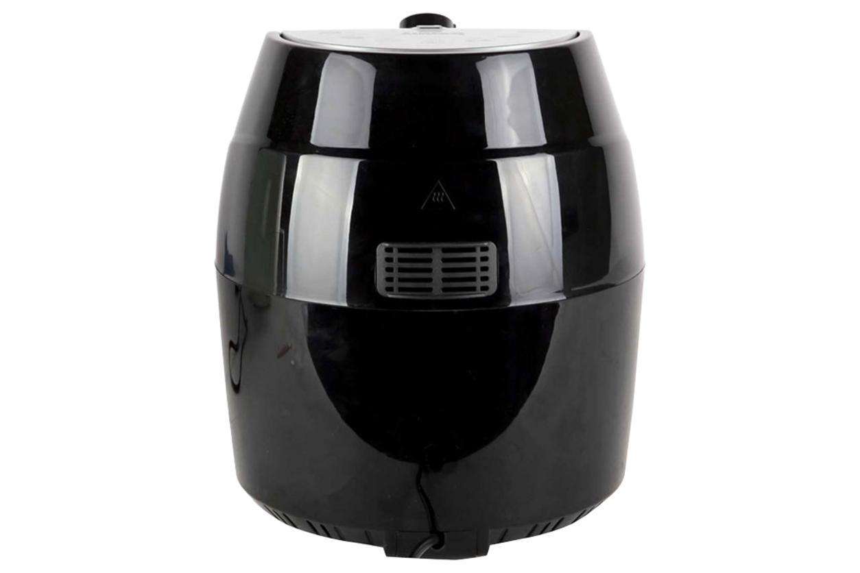 Lòng nồi chống dính dễ tháo rời và núm vặn cơ thân thiện người dùng.