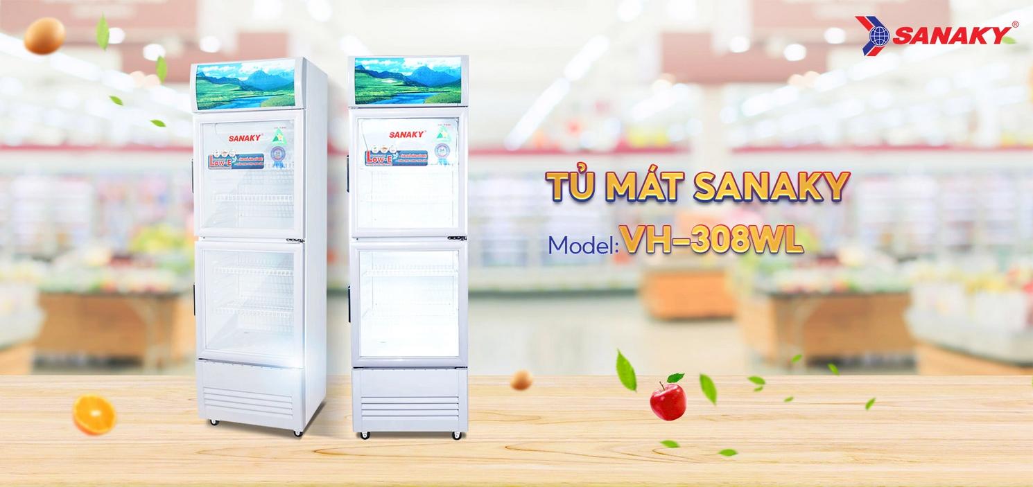 Lòng tủ HIPS + LED — an toàn vệ sinh, trưng bày chuyên nghiệp.