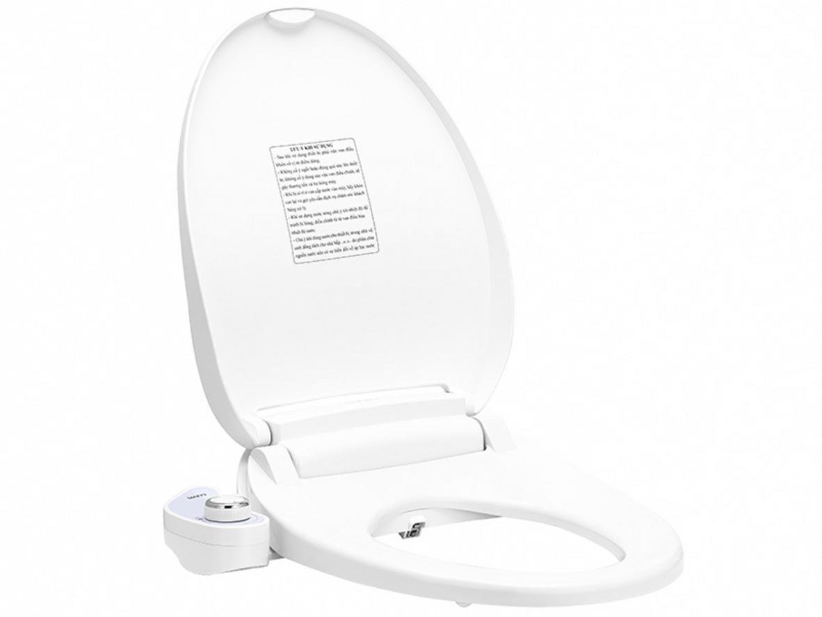 Luva LB203 — 2 vòi inox, hoạt động bằng áp lực nước, lắp đặt dễ dàng.