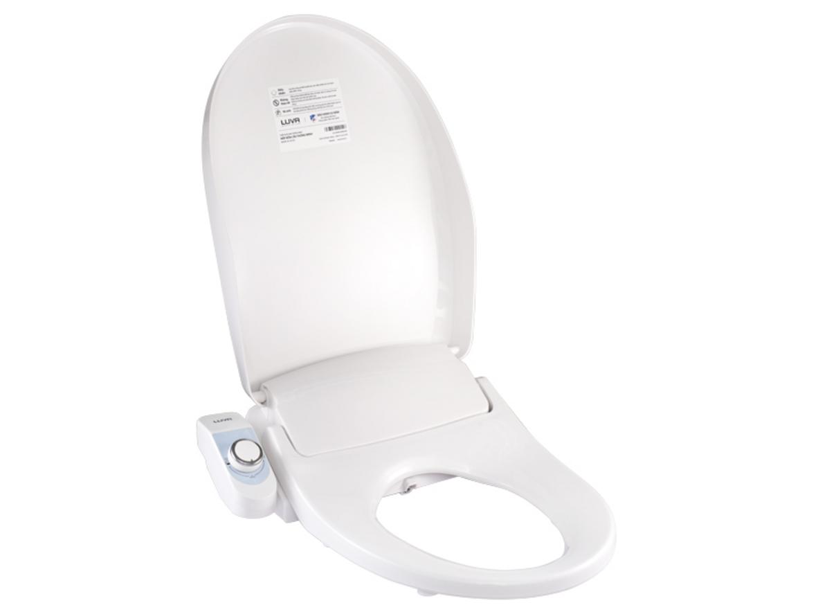 Nắp bồn cầu Luva LB525 — trải nghiệm vệ sinh sạch sâu, an toàn cho cả gia đình (không dùng điện).