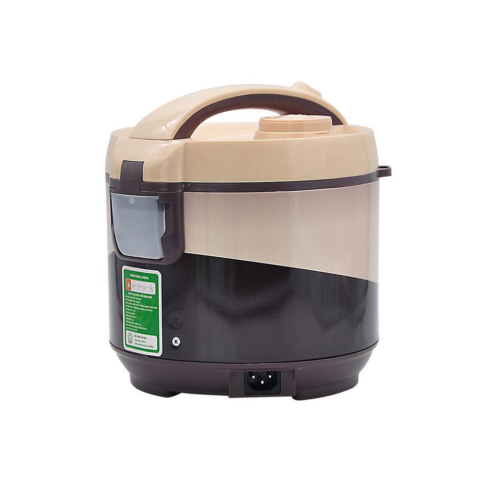 Mâm nhiệt cong 17.4 cm tỏa nhiệt đều cho cơm chín ngon.