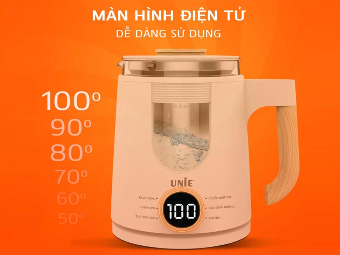 Màn hình điện tử trực quan, điều chỉnh nhiệt độ dễ dàng