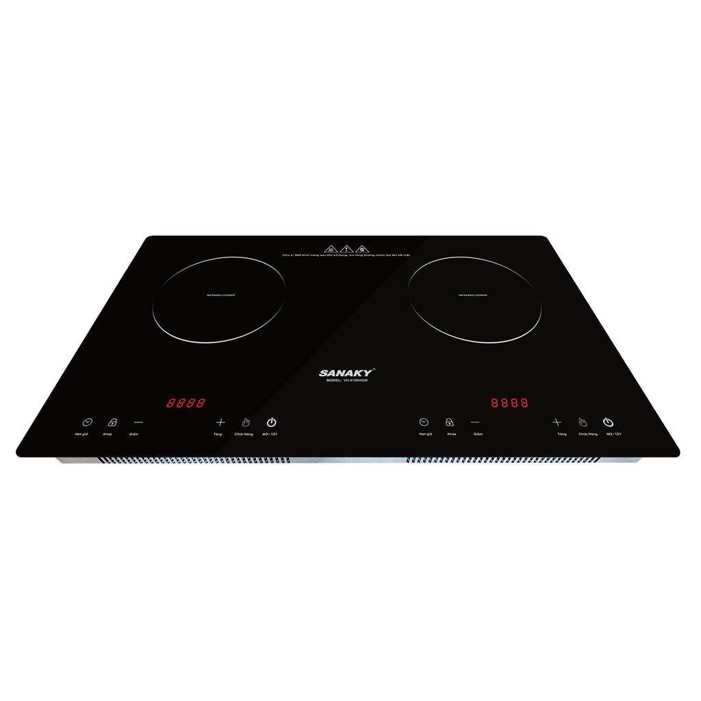 Mặt kính Ceramic chịu nhiệt — dễ lau chùi, bền bỉ.