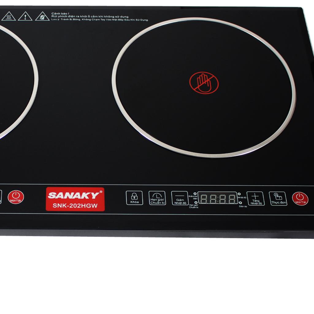 Mặt kính chịu nhiệt — lau sạch chỉ với khăn ướt.