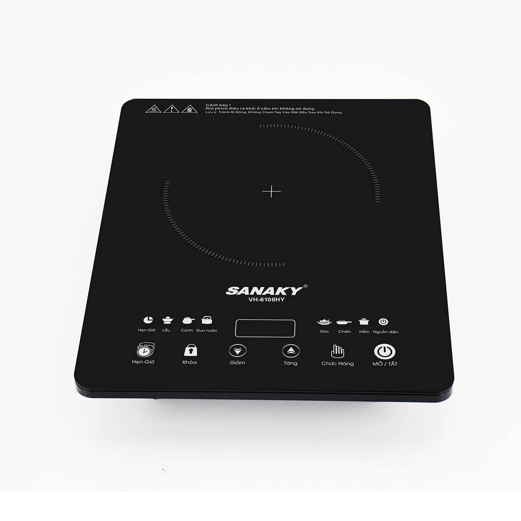 Mặt kính Crystal — lau chùi dễ dàng và bền bỉ.