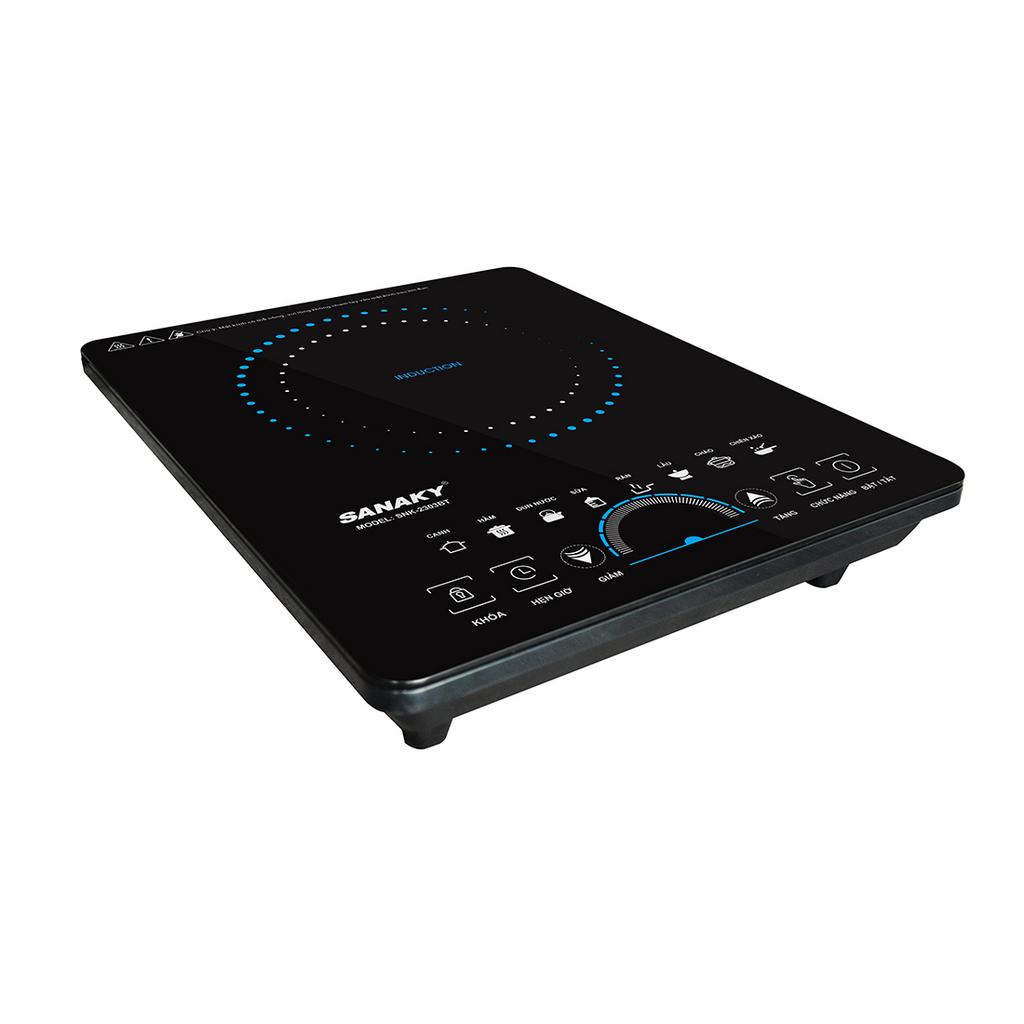 Mặt kính Crystal bóng loáng, lau chùi nhanh.