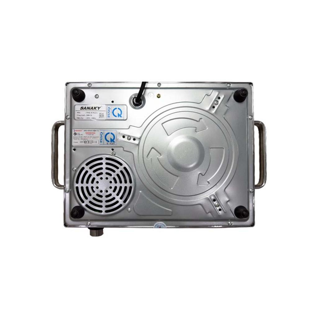 Mặt kính ceramic: dễ lau, chống trầy.