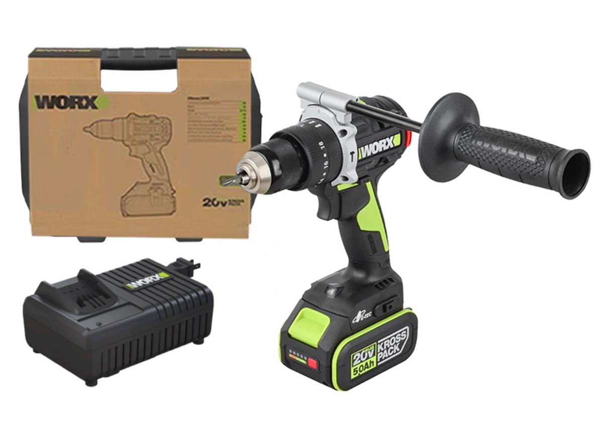 Tổng quan Máy khoan động lực dùng pin 20V Worx WU373.3