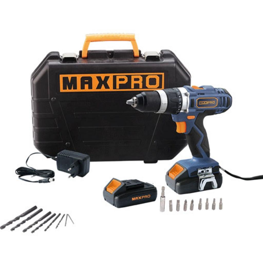 Tổng quan Máy khoan động lực dùng pin Maxpro MPCD18HLI/2E