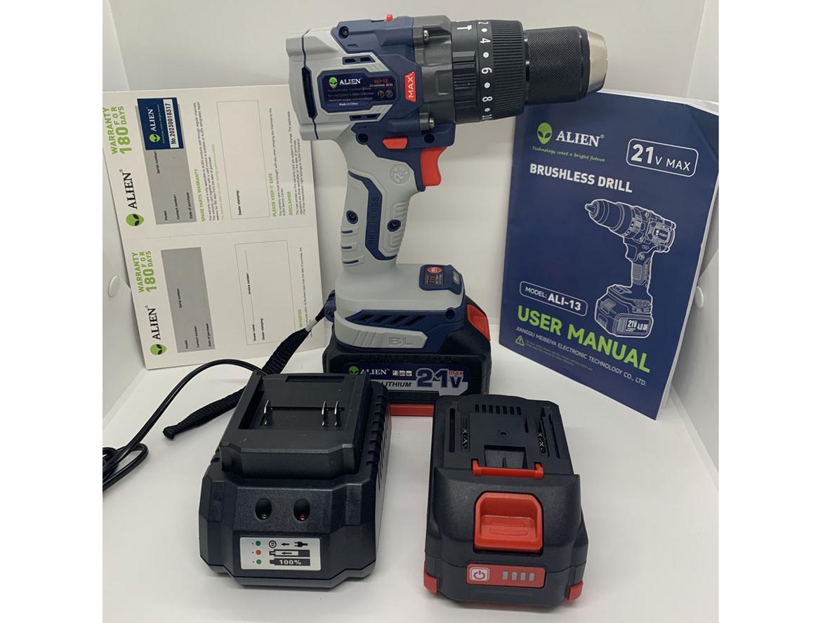Tổng quan Máy khoan động lực pin Alien ALI-13 SET
