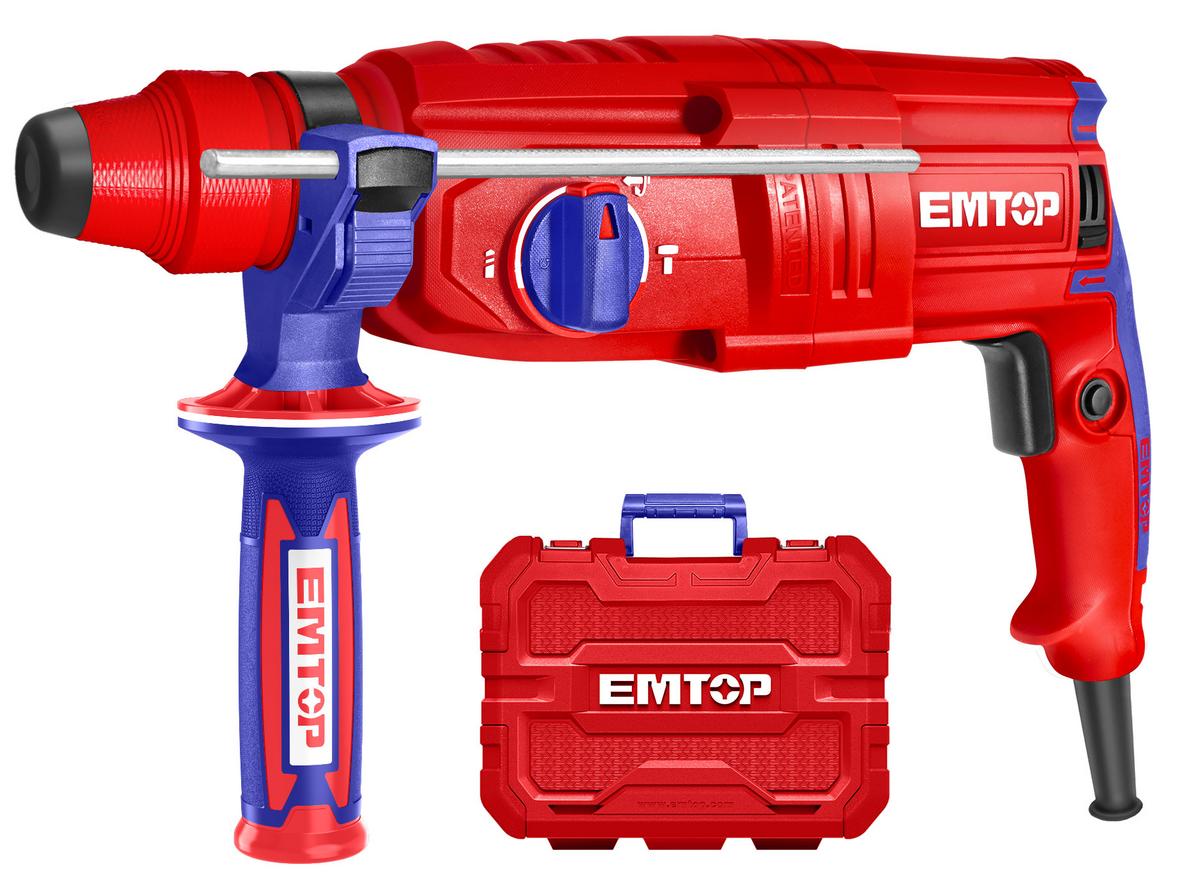 Tổng quan Máy khoan đục 3 chức năng Emtop ERHRL801 - 800W