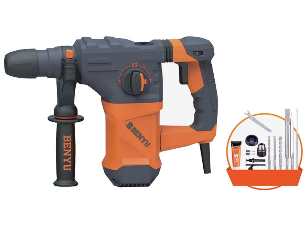 Tổng quan Máy khoan đục bê tông Benyu BY3212