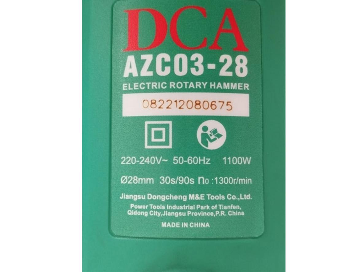 Lực đập mạnh mẽ 3.2J cho hiệu suất đục cao