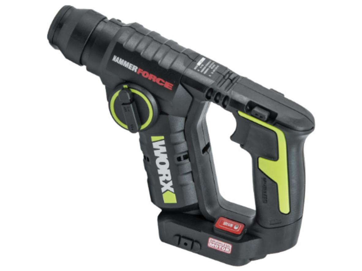 Tổng quan Máy khoan đục bê tông dùng pin 20V Worx WU380S.9 (chưa pin, sạc)