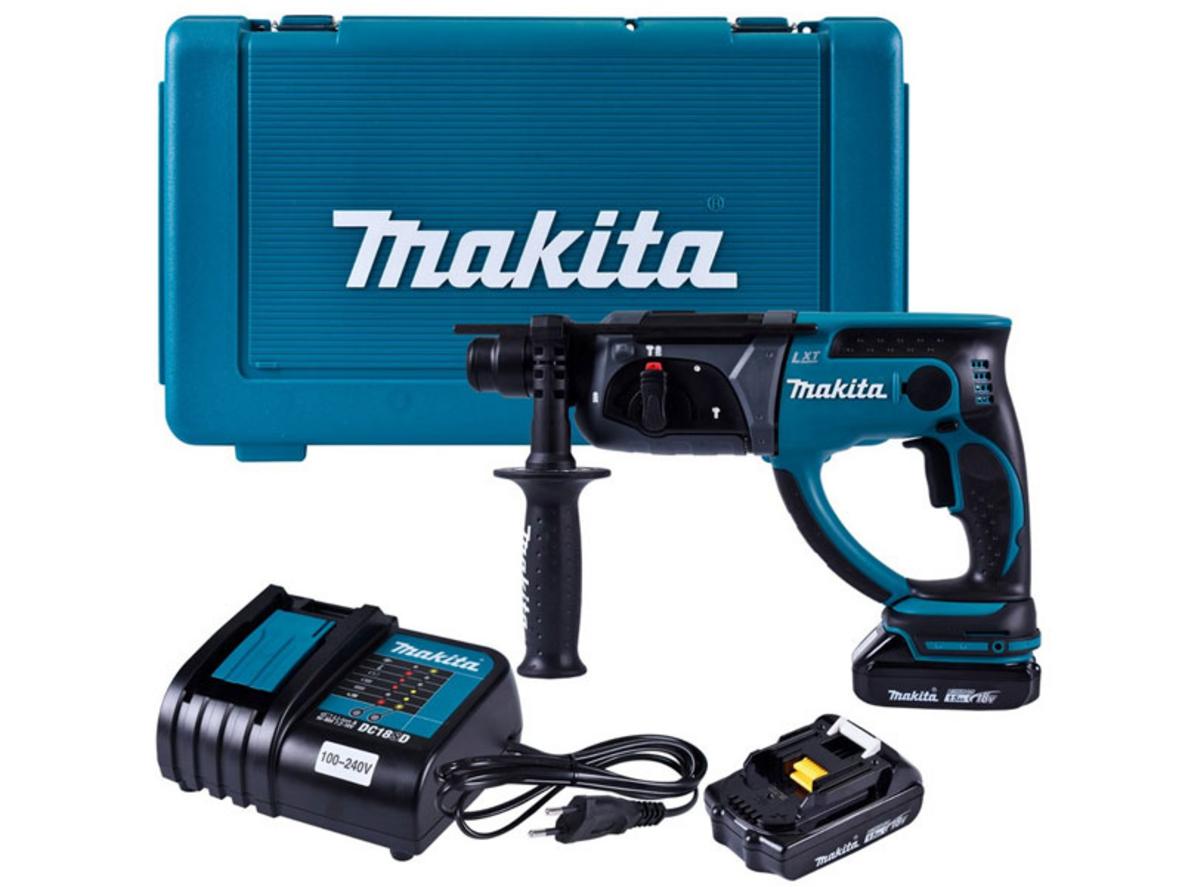 Tổng quan Máy khoan đục dùng pin Makita DHR202SYE