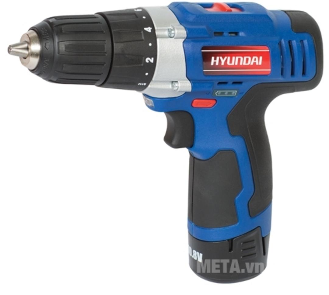 Tổng quan Máy khoan dùng pin 10mm Hyundai HKP1010