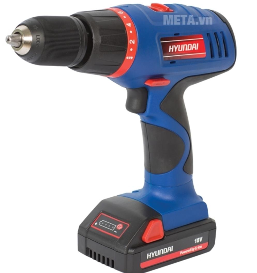 Tổng quan Máy khoan dùng pin Hyundai HKP1318