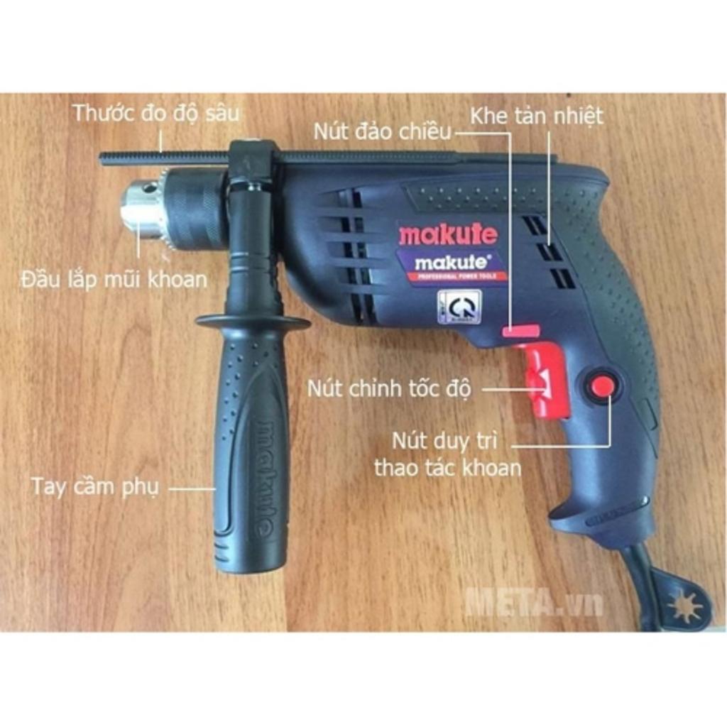 Đầu cặp 13mm, khoan đa vật liệu