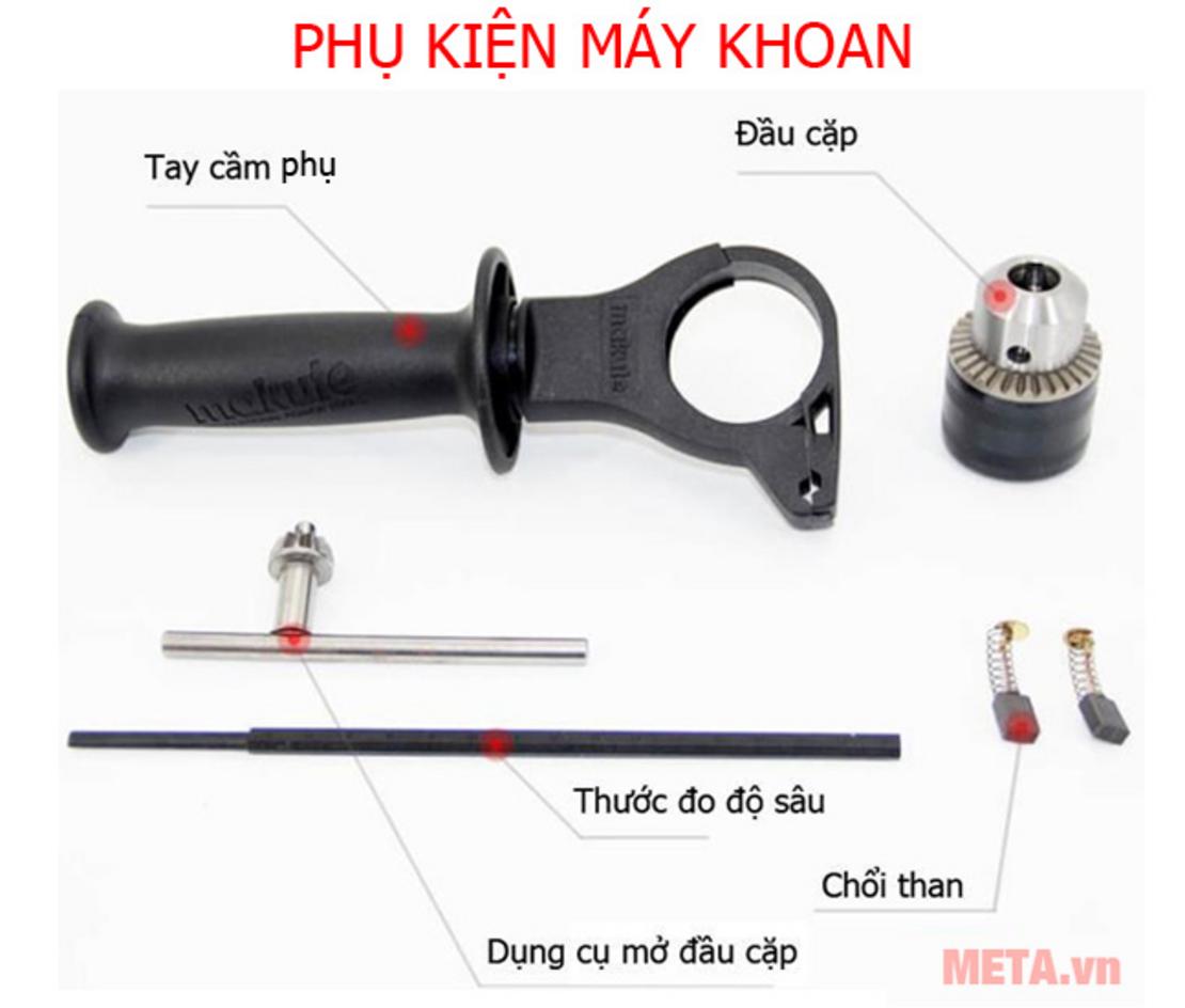 Đầu kẹp 13mm và dải tốc độ rộng cho nhiều ứng dụng
