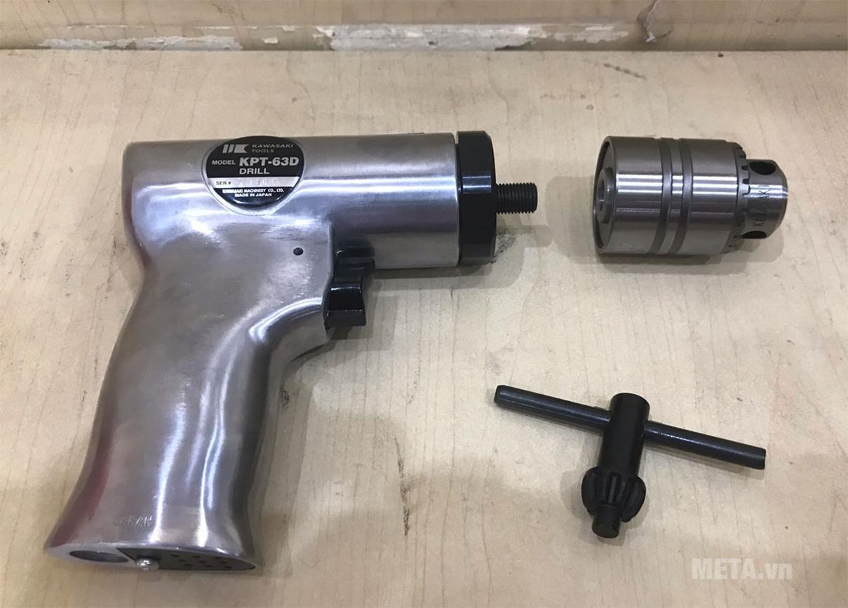 Tổng quan Máy khoan khí nén Kawasaki KPT-63D